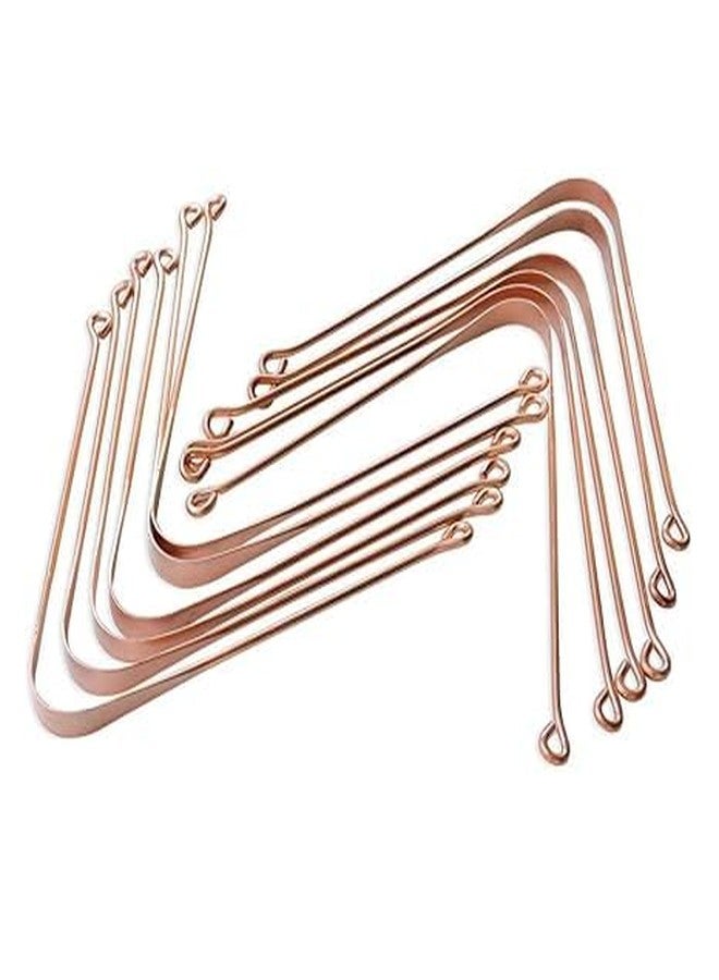 QimacPlus Pure Copper Tongue Cleaner: Ayurvedic Remedy for Kids and Adults, Promoting Daily Oral Dental Hygiene, Fresh Breath, and Overall Health Set of 6` - Image 1